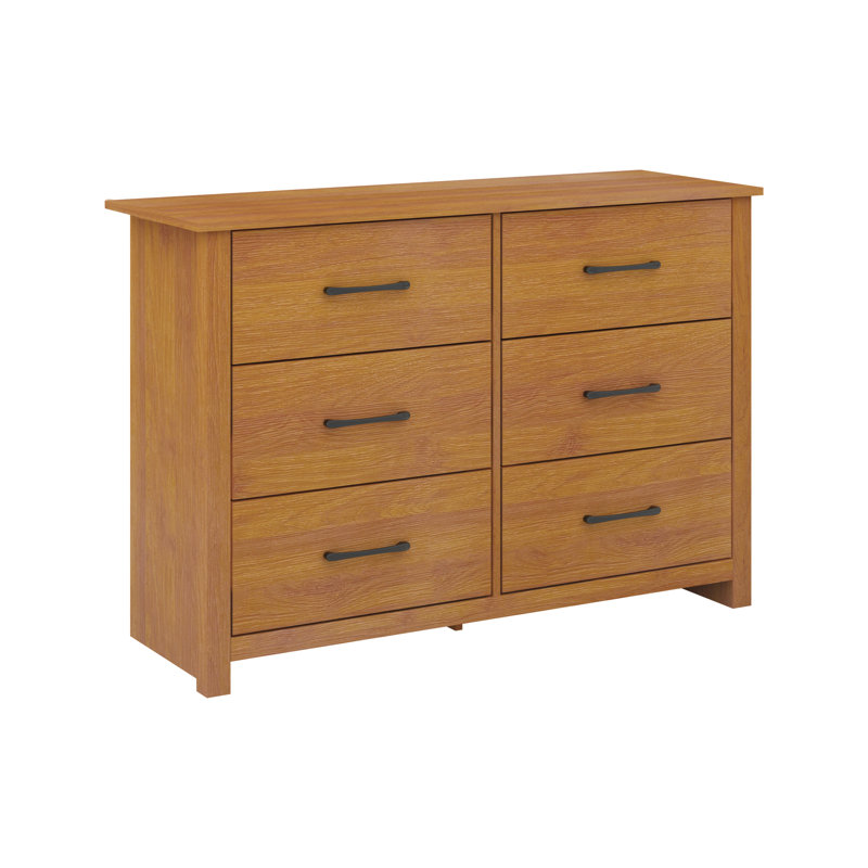 Zipcode Design™ Walter 6-Drawer Double Dresser & Reviews | Wayfair